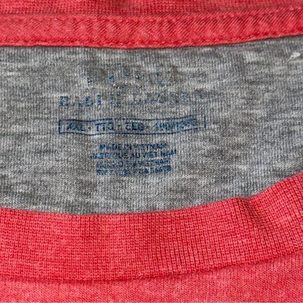 Polo Ralph Lauren Mens Sz XXL Red Classic Jersey Lightweight Crewneck Sweatshirt